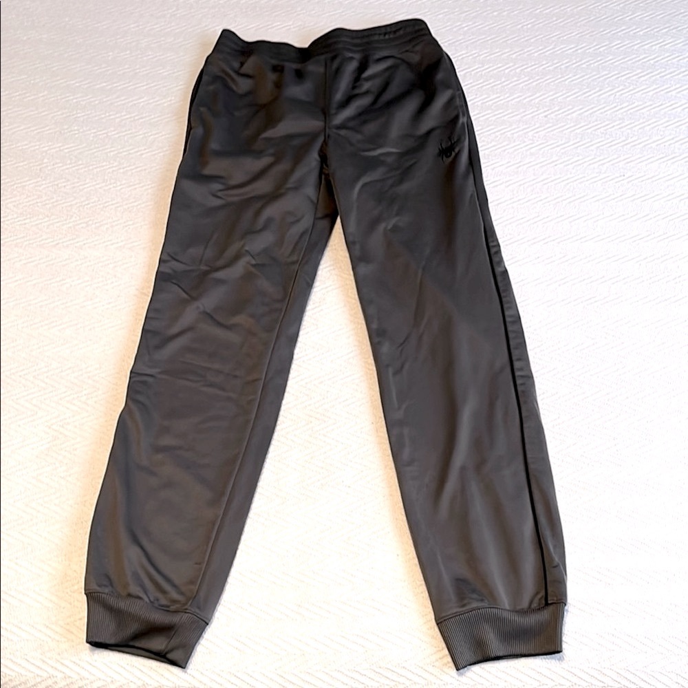 Spyder Kids Large Sweatpants-Dark Gray